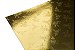 Papel Lami Decor Rosas Ouro - Incolor 30,5x30,5cm com 5 unidades - Imagem 1