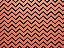 Papel Decor Chevron Costa Rica - Preto 30,5x30,5cm com 5 unidades - Imagem 1