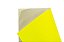 Papel Adesivo Fluor Yellow 30,5x30,5cm com 5 unidades - Imagem 1