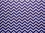 Papel Decor Chevron Violet - Branco 30,5x30,5cm com 5 unidades - Imagem 1