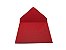 Envelopes convite Vermelho Decor Bolinhas Pretas - Lado Externo com 10 unidades - Imagem 1