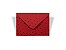 Envelopes visita Vermelho Decor Bolinhas Pretas - Lado Externo com 10 unidades - Imagem 1
