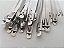 Abraçadeiras Zip Tie 4,76 x 0,25 x 201mm - Enforca Gato Largura: 3/16" Aço Inox 304 - Imagem 3