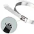 Abraçadeiras Zip Tie 4,76 x 0,25 x 520mm - Travamento por Esfera Largura: 3/16" Aço Inox 316 - Imagem 6