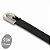 Kit 100 Abraçadeiras Auto Travantes 3/16" (4,76 mm) Zip Tie Inox 316 Revestidas com Poliéster Preto - Imagem 5