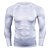 Rash Guard – Camiseta Lycra Adulto Branca 3D - Imagem 1