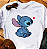 Camiseta Camisão Tshirt OverSize Lilo E Stitch Tumblr Camisa Unissex Poliéster - Imagem 1