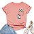 Panda de Bolso Estampado T-Shirt, Manga Curta, Camiseta Desenhos - Imagem 5