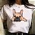 Camiseta estampadas Bulldog francês, estampas amo pets - Imagem 7