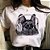 Camiseta estampadas Bulldog francês, estampas amo pets - Imagem 6