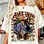 Camiseta feminina com estampa OverSize, tamanho grande, estampas novas - Imagem 5