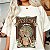 Camiseta feminina com estampa OverSize, tamanho grande, estampas novas - Imagem 10
