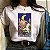 Camiseta de manga curta com estampa do gato tarot feminino, camiseta dos desenho - Imagem 16
