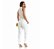 Calça Sarja Lisa Bolso Faca Mom Comfy Eva bella Maria Fernanda - Imagem 3