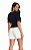 T-Shirt Ribana Malha Canelada Guipure Eva bella Mirela - Imagem 4