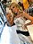 Conjunto Saia Longa e Cropped Animal Print com detalhe em couro Lily belle 9751 - Imagem 2