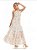 Vestido longo Estampa Girassol Exclusiva Eva bella Daisy - Imagem 1