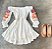 Vestido bordado Eva bella Paola - Imagem 2