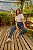 Calça Jeans Cenoura Blue Denim Amaciada Eva bella - Imagem 2