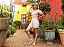 Shorts Listrado com modelagem reta Eva Bella - Imagem 2
