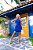 Vestido azul com abertura Lateral Lily Belle - Imagem 2