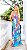 Vestido Longo Estampado Costela de Adão Lilly Belle - Imagem 2
