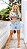 Short Jeans Claro com Cinto Lilly Belle - Imagem 3
