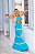 Conjunto Blusa Regata e Saia Longa Azul Lilly Belle - Imagem 1