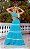 Conjunto Blusa Regata e Saia Longa Azul Lilly Belle - Imagem 2