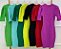 Vestido com manga bufante de tricot - Imagem 3