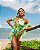 Saída de praia camisa estampada limão siciliano Lilly Belle - Imagem 3
