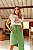 Saia Midi Jeans Verde Lilly Belle 10280 - Imagem 1