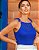 Blusa Tricot Azul Eva Bella Lis - Imagem 1
