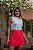 Short saia em linho Eva bella - Imagem 1