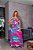 Conjunto de Cropped e Saia longa estampa abstrata Lily belle - Imagem 3