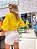 Short Branco Jeans com cinto Lily belle - Imagem 6