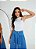 BLUSA CROPPED COM TOP BRANCA LILY BELLE - Imagem 1
