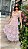 Vestido Midi de Renda Duo Nude Limonada Pink - Imagem 2