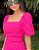 Vestido Midi de Laise Pink - Imagem 2