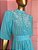 Vestido Midi com Mangas Bufantes Camponesa - Imagem 3