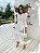 Vestido Midi Bordado Off-White Limonada Pink Dots - Imagem 4