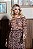 Vestido Midi Decote Ciganinha Estampa da Animal Print Bella - Imagem 3