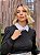 Blusa com gola bordada Eva bella Ariane - Imagem 3