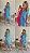 Vestido de Tricot Bicolor Azul e Pink - Imagem 2