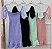 Vestido curto de Tricot com Lastex - Imagem 3