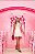 Vestido Matching Bordado Coração Limonada Pink - Imagem 2