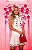 Vestido Matching Bordado Coração Limonada Pink - Imagem 1