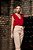 Blusa vermelha Eva bella Emily - Imagem 1