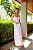 Vestido Listrado com rosa Eva bella Olivia - Imagem 4