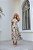 Vestido Midi de Crepe Floral Plenitud Floral - Imagem 1